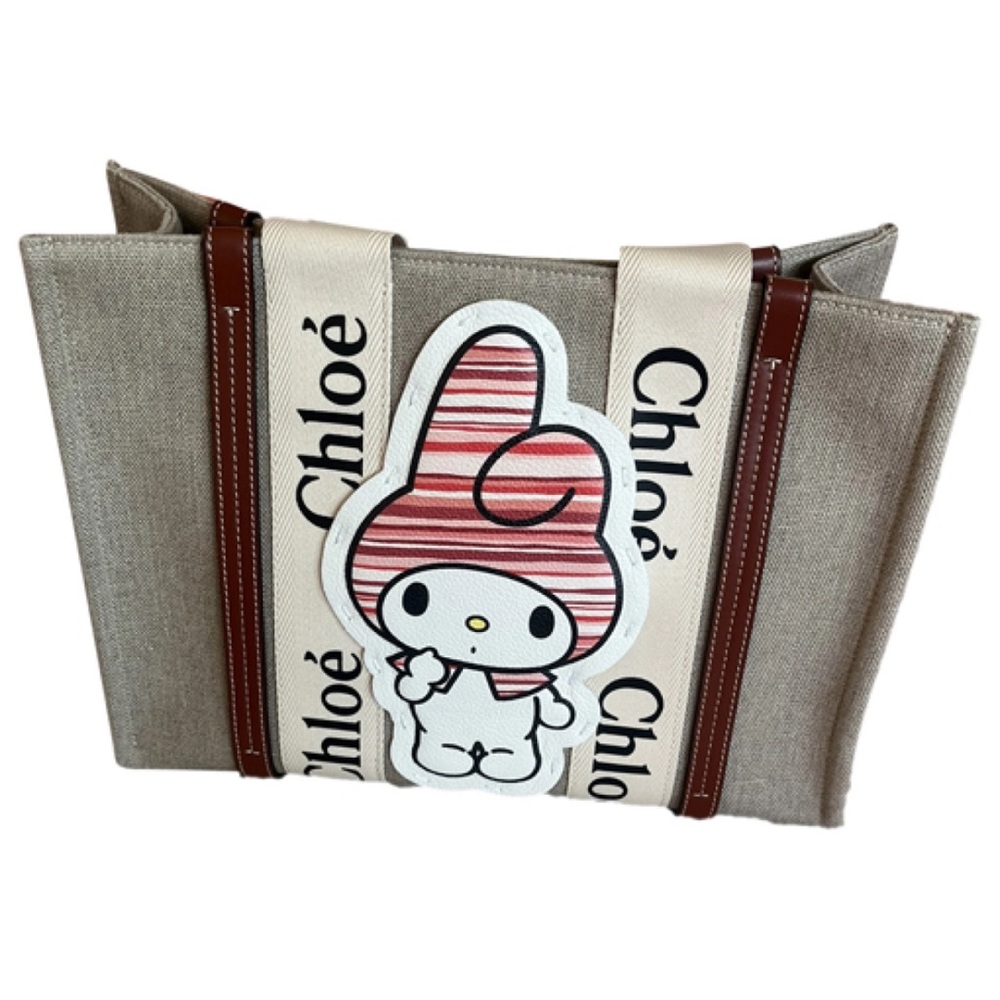 My Melody x Chloé woody tote bag